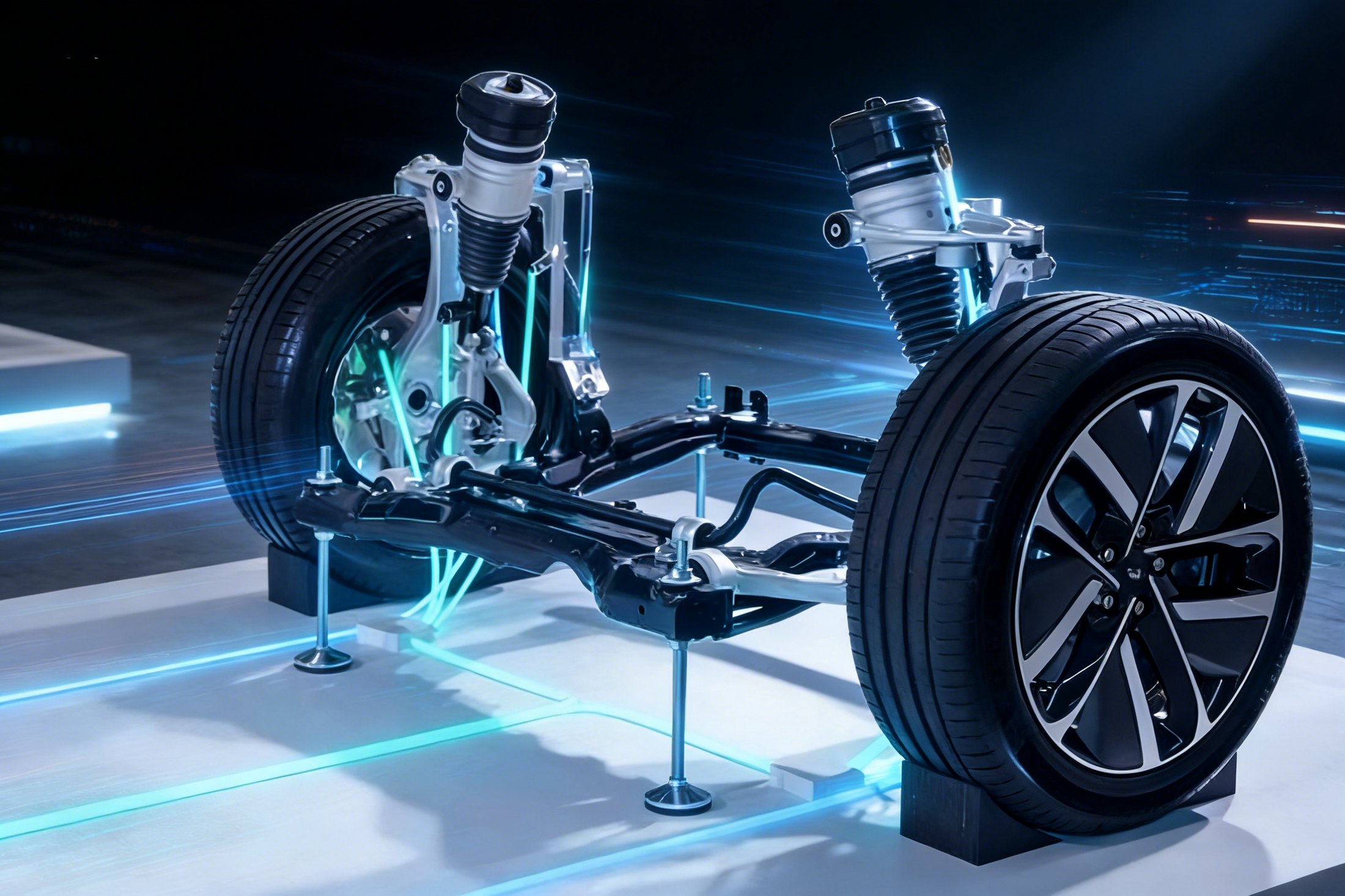 Electronic chassis and steering platform